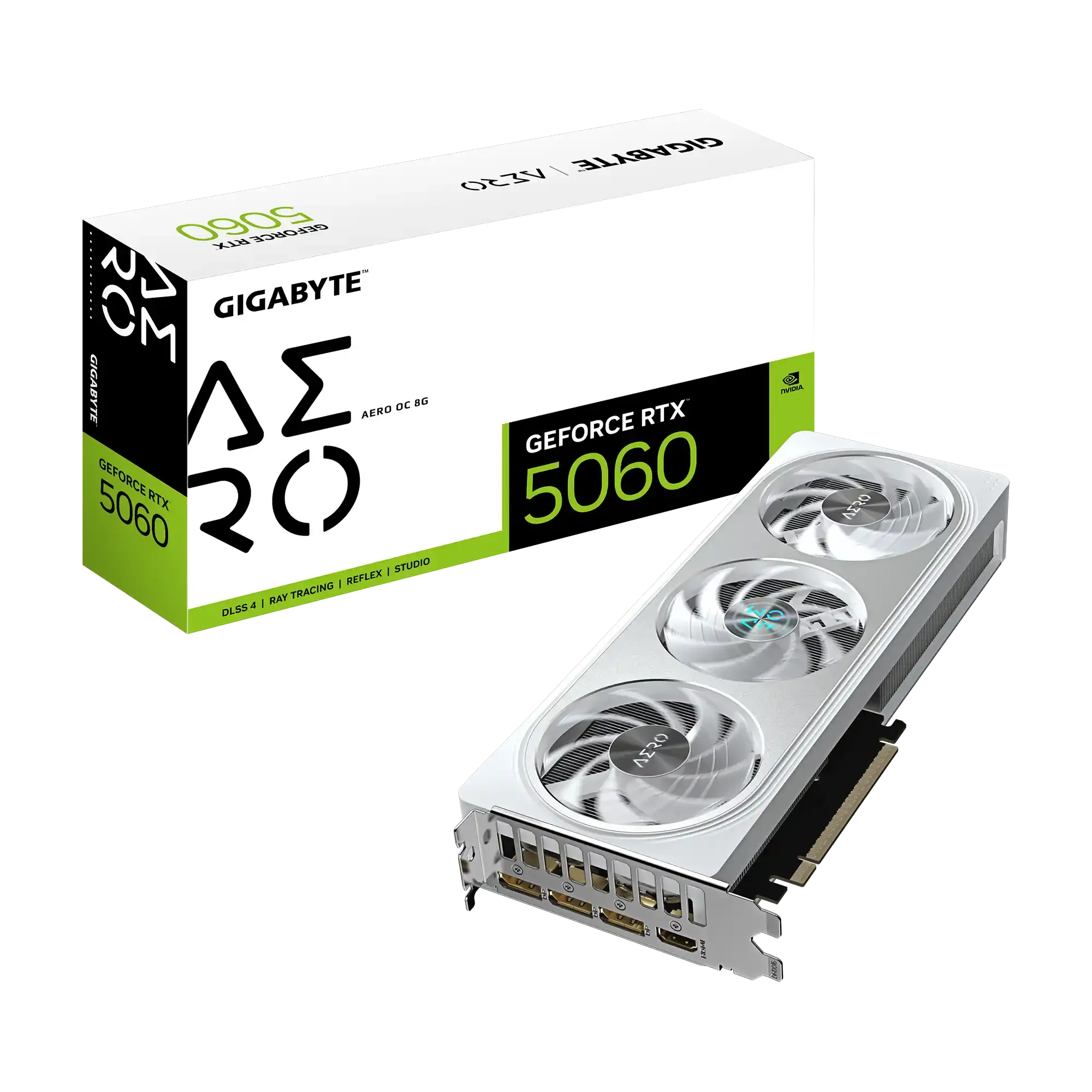 Grafička karta Gigabyte GeForce RTX 5060 Aero OC GV-N5060AERO OC-8GD 8GB GDDR7 Slika 1