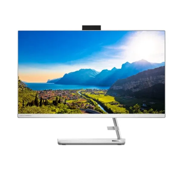 Računar AiO Lenovo IdeaCen 27ALC6 27 FHD/Ryzen 7 7730U 8C/16GB/NVMe 512GB/tast/miš BELI, F0FY00GARI Slika 1