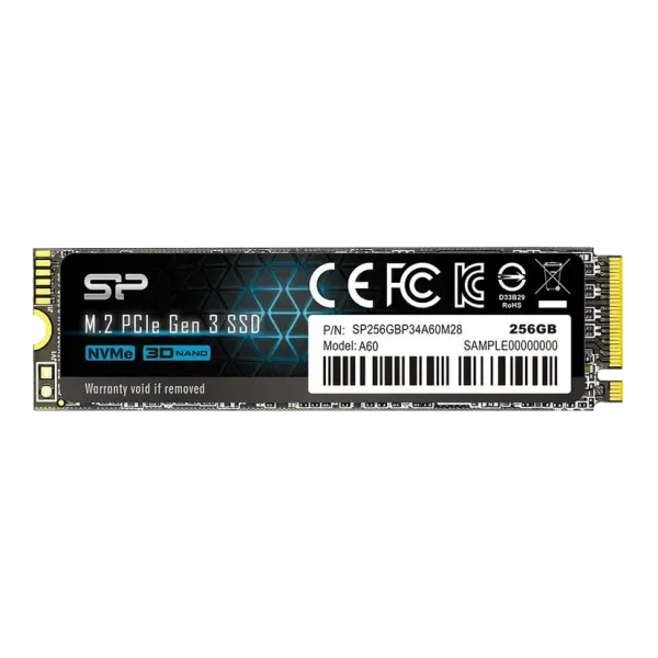 SSD M.2 NVME 256GB SiliconPower SP256GBP34A60M28 A55 2200MBs/1600MBs Slika 1