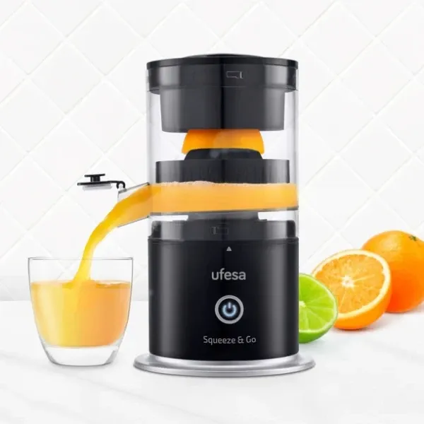 Cediljka za citruse Ufesa Squeeze&Go/punjivi/snaga 45W/crni Slika 2