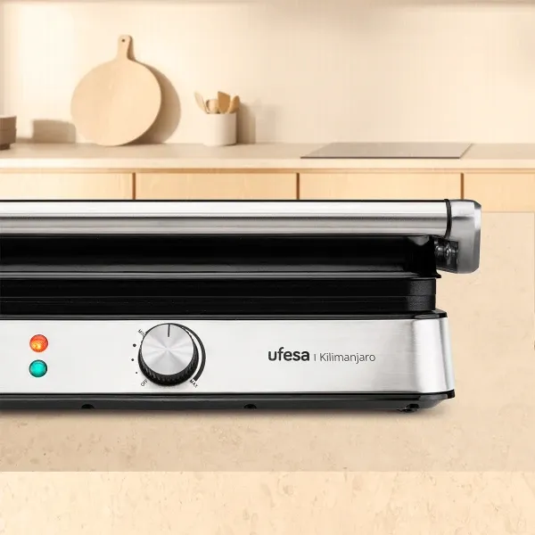 Kontakt Grill Ufesa Kilimanjaro/snaga 2200W/inox Slika 3