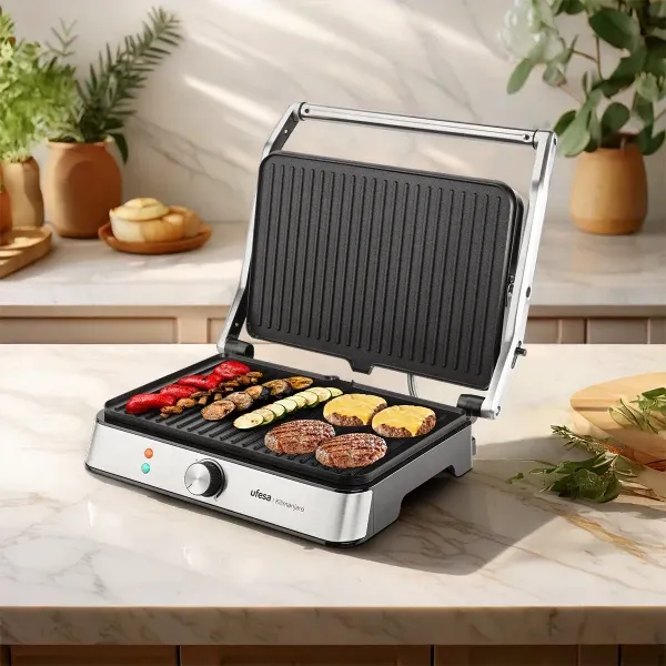 Kontakt Grill Ufesa Kilimanjaro/snaga 2200W/inox Slika 2