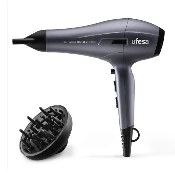 Fen za kosu Ufesa  X-Threme Boost/snaga 2600W/crna Slika 1