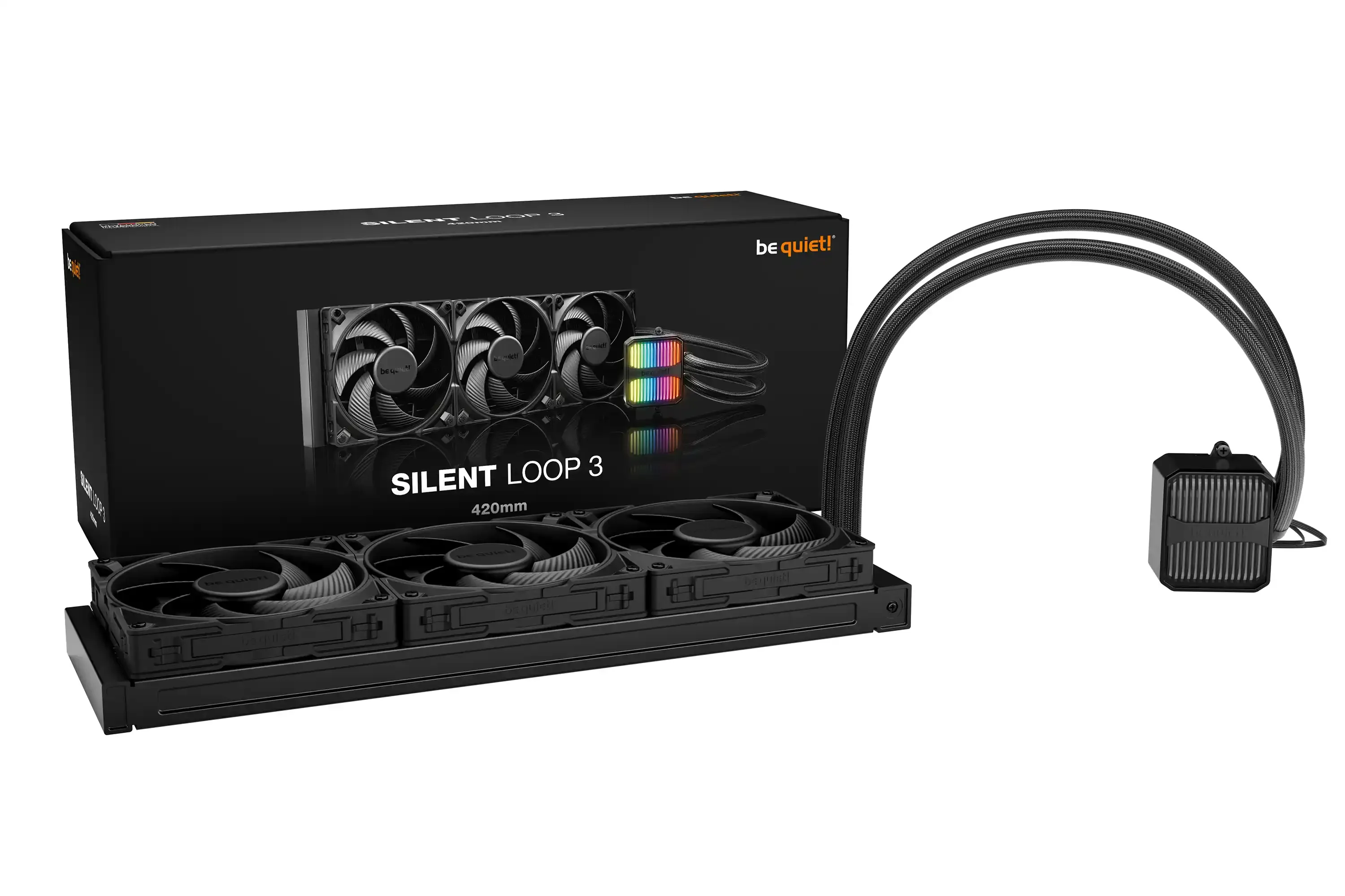 CPU vodeno hladjenje Be Quiet Silent Loop 3 420mm BW026 (AM4,AM3,1151,1150,1155,1200,1700) Slika 1