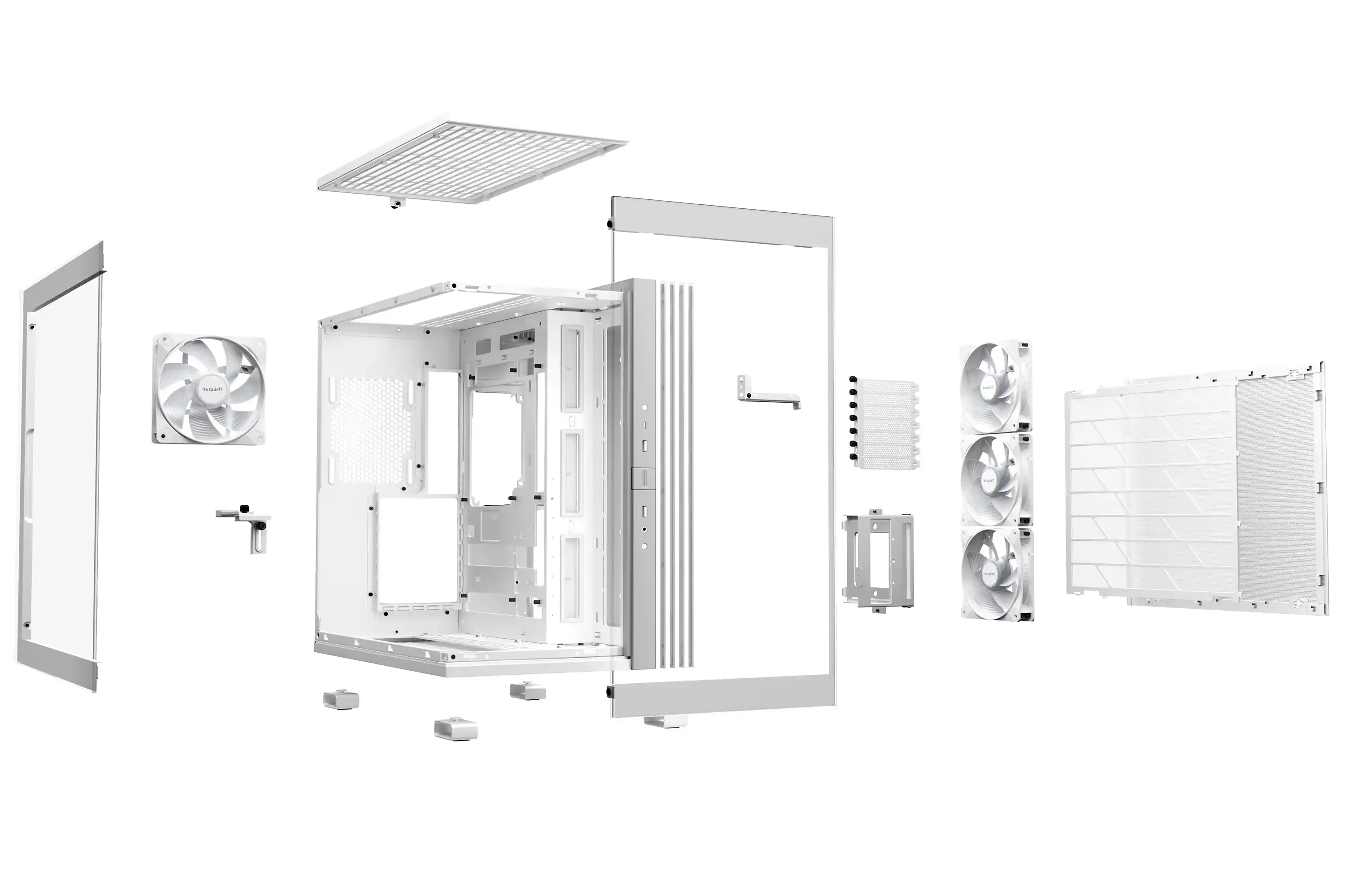 Kućište Be Quiet  Lite Base 600LX White  BGW68 Slika 2