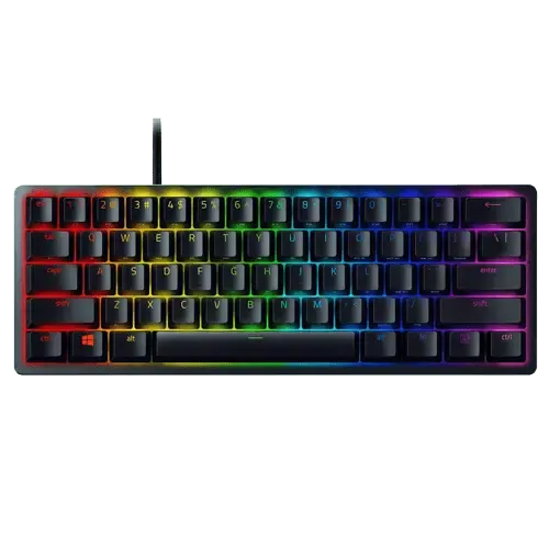 Tastatura RAZER Huntsman Mini 60% Opto-Gaming (Clicky Purple Switch) - RZ03-03390100-R3M1 Slika 1