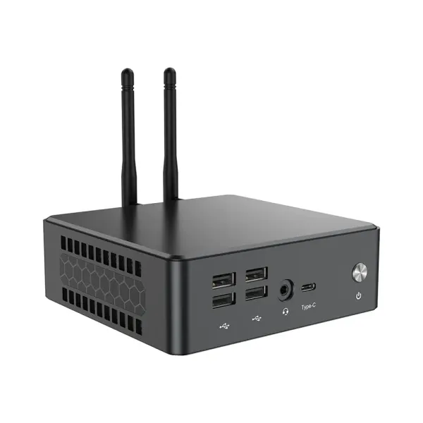 Mini PC Zeus MPI12- Intel i3-1220P 10C 4.4 GHz/DDR4 16GB/M.2 512GB/Win11Pro/LAN/Dual WiFi/BT/HDMI/DP Slika 2