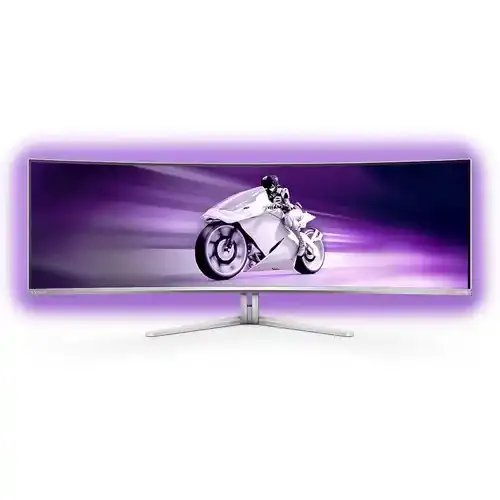 Monitor 49 Philips 49M2C8900L/00 5120x1440/32:9/QD OLED/144Hz/0.03ms/2xHDMI/DP/5xUSB/USB-C/Pivot/Zvu Slika 1