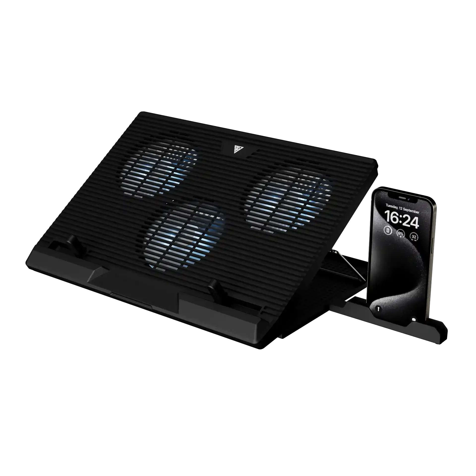 Postolje za laptop Gamdias Aether E1-7301 3X120mm/2xUSB-A Slika 1