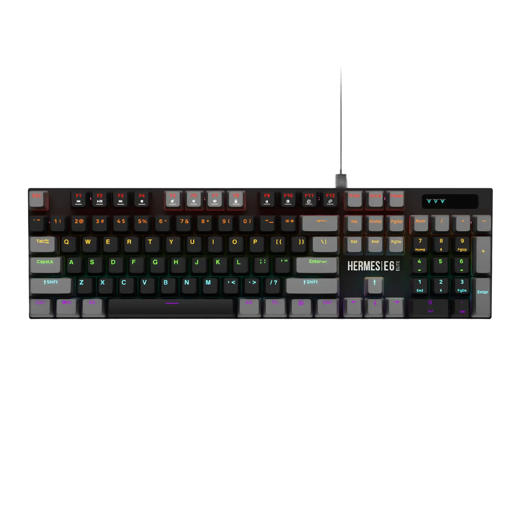 Tastatura mehanička + miš Gamdias Hermes E6 Elite Slika 2