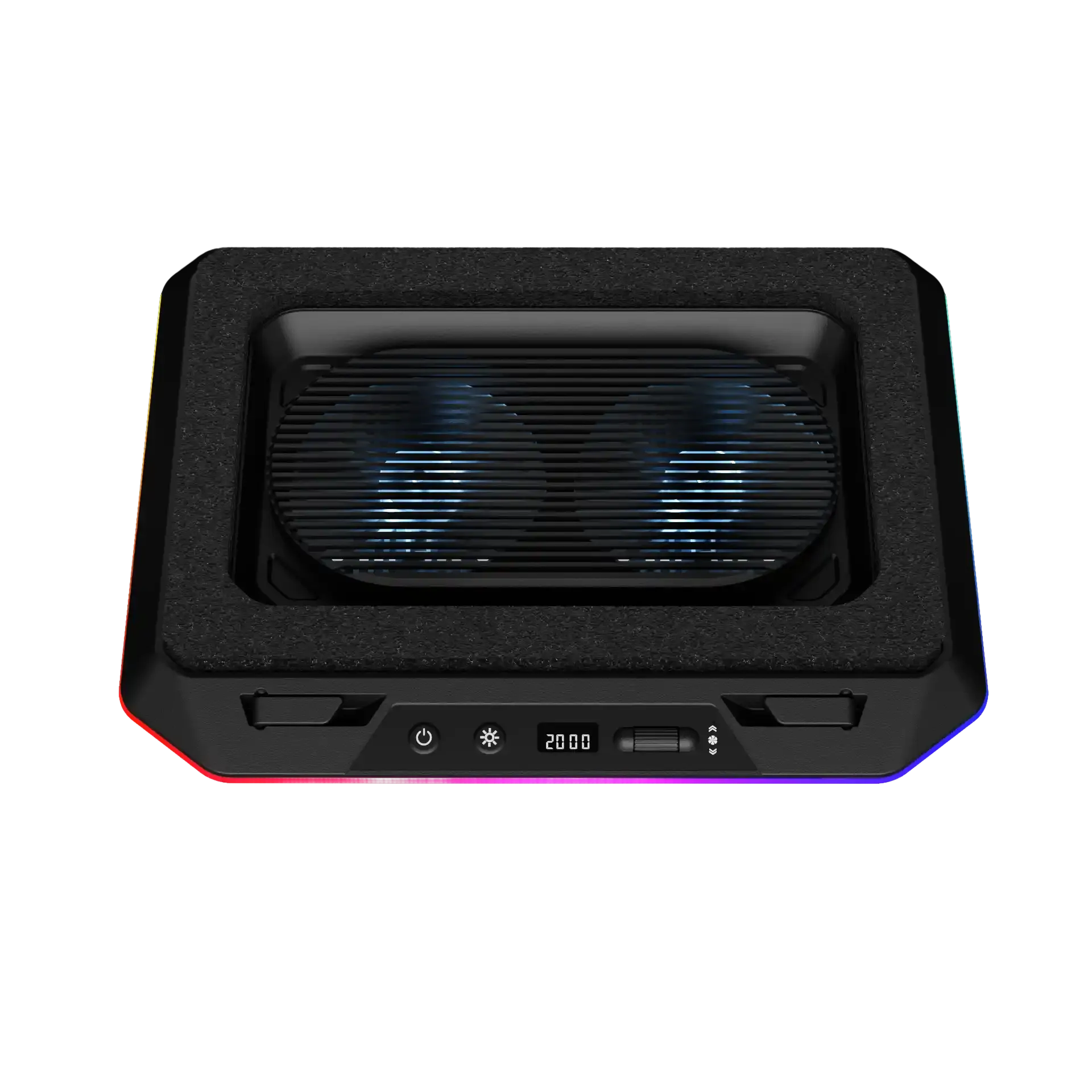 Postolje za laptop Gamdias Aether P1-9201 2x135mm/usb-c/usb-a Slika 3