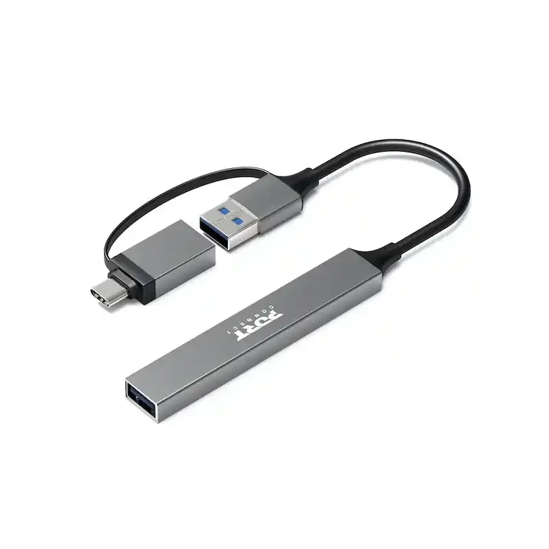 HUB Port Designs USB-C / USB-A  to 4 USB-A ports 480 Mbps SLIM Slika 3