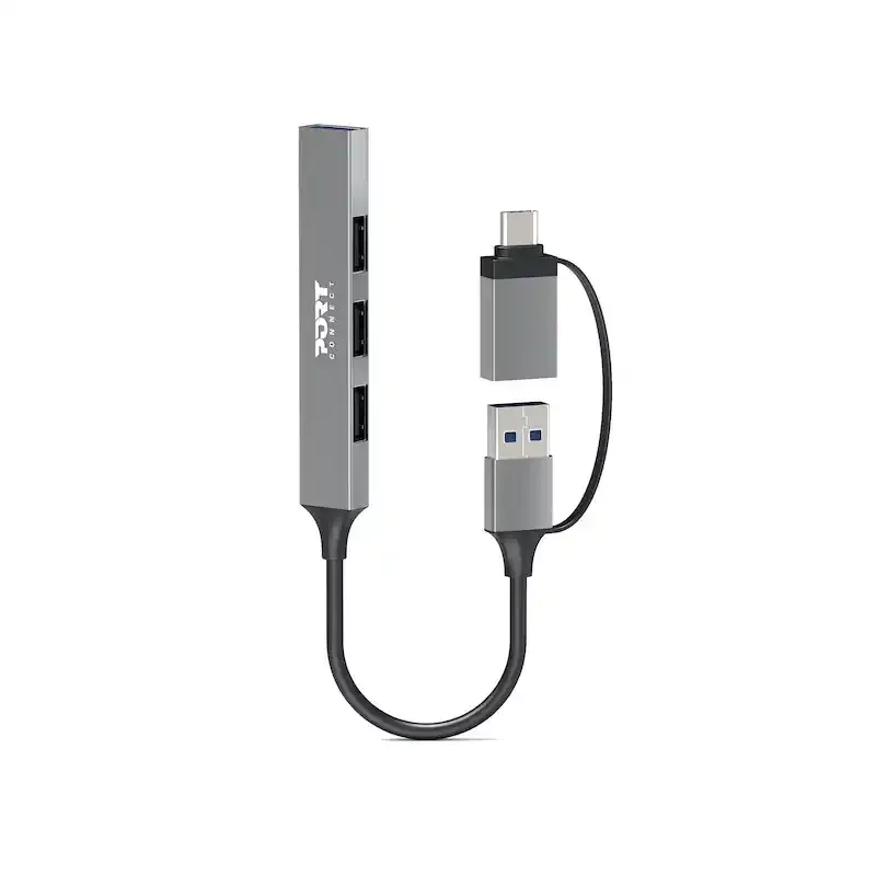 HUB Port Designs USB-C / USB-A  to 4 USB-A ports 480 Mbps SLIM Slika 1