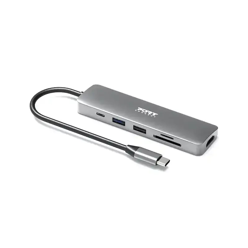 Port Designs docking station type C 5 u 1- 1x4K HDMI 100W Slika 3