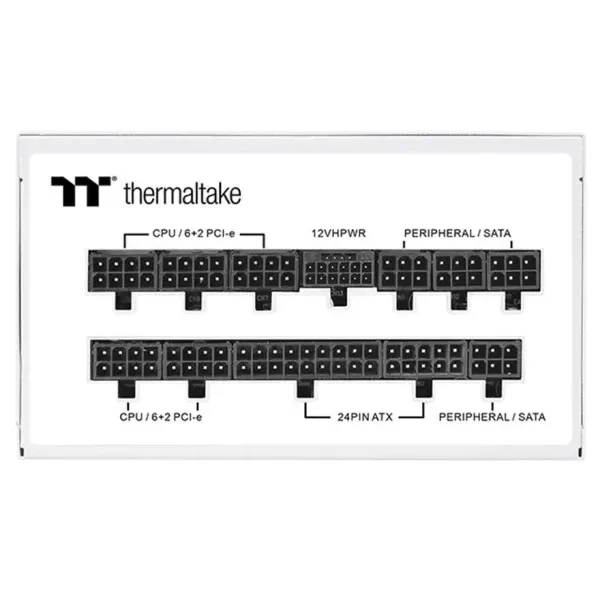 Napajanje 1050W ThermalTake Toughpower GF A3  80+ Gold Modularno Snow Slika 4