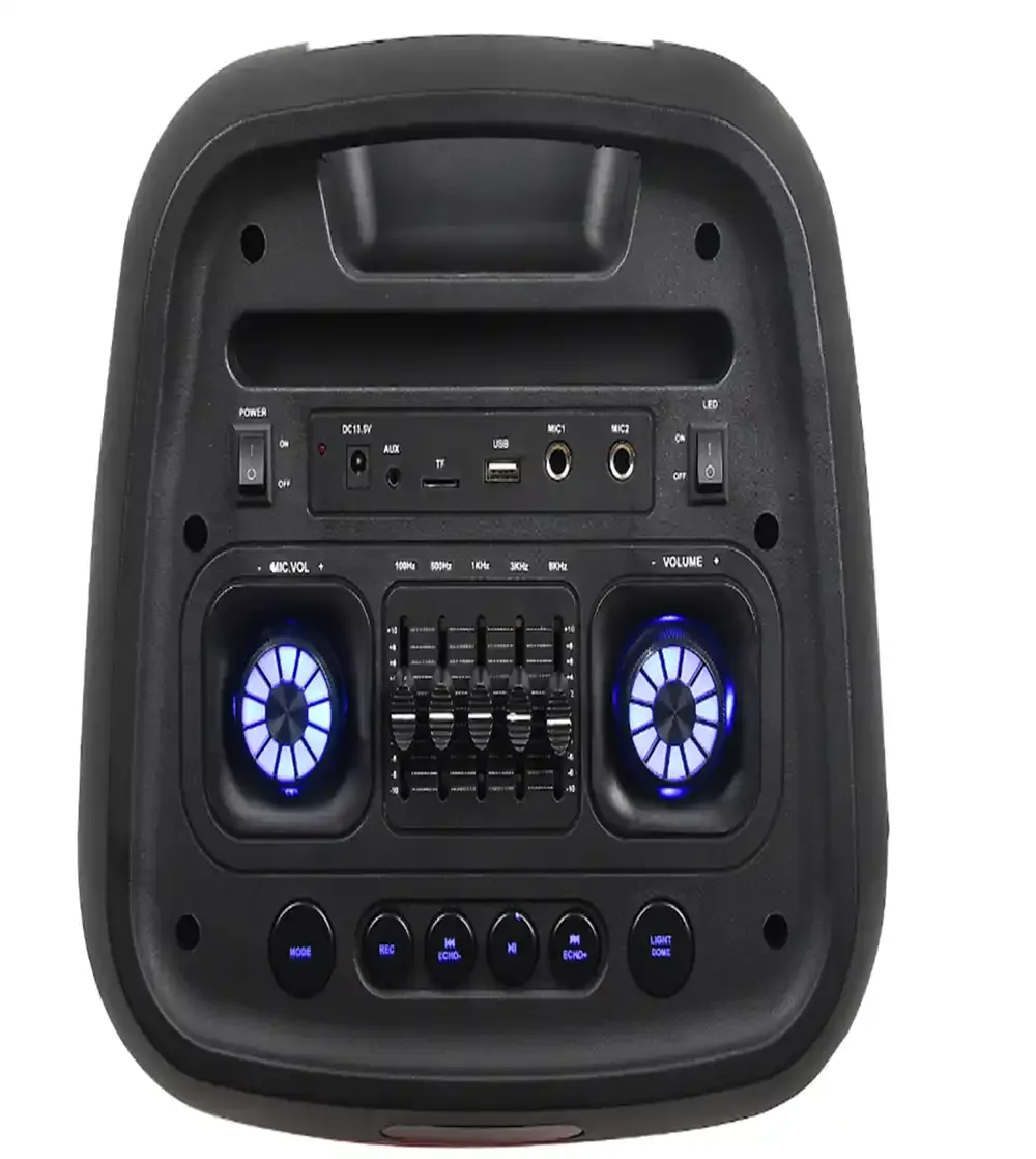 Partybox zvučnik Intex Boombox DR-1250/60W/2xmic/baterija: 4500MHA Slika 2
