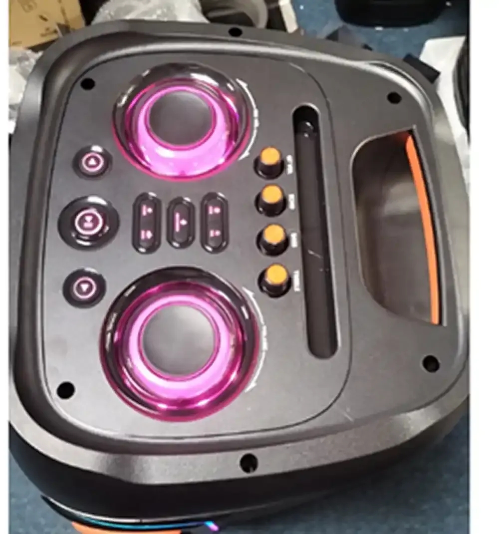 Partybox zvučnik Intex Boombox DR-S8/80W/2xmic Slika 2