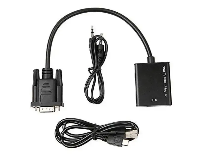 Adapter konverter VGA-HDMI+Audio Linkom M/Ž Slika 1