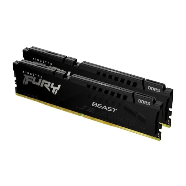Memorija DDR5 64GB (2x32GB) 6400MHz Kingston Fury Beast KF564C32BBK2-64 Slika 2