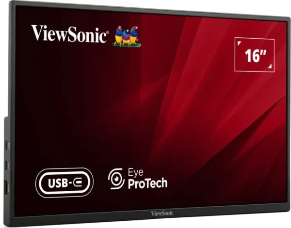 Portabl  monitor 16 ViewSonic VA1650 1920x1080/Full HD/IPS/60Hz/USB-C/HDMI/Audio/Zvučnici Slika 2