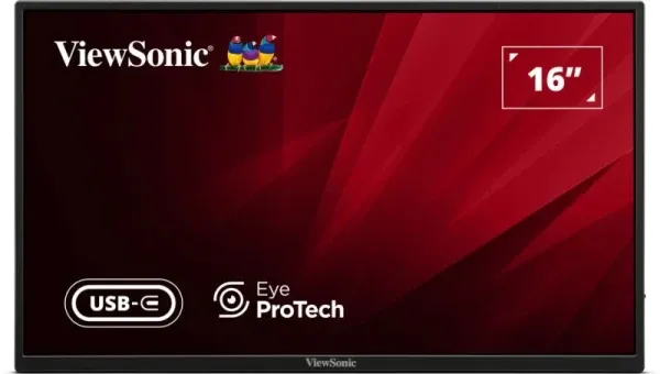 Portabl  monitor 16 ViewSonic VA1650 1920x1080/Full HD/IPS/60Hz/USB-C/HDMI/Audio/Zvučnici Slika 1