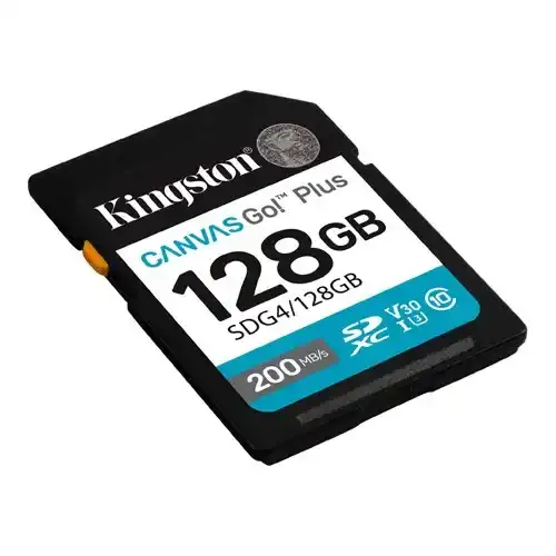 SD Card 128GB Kingston SDG4/128GB class 10 200Mbs/160MBs Slika 2