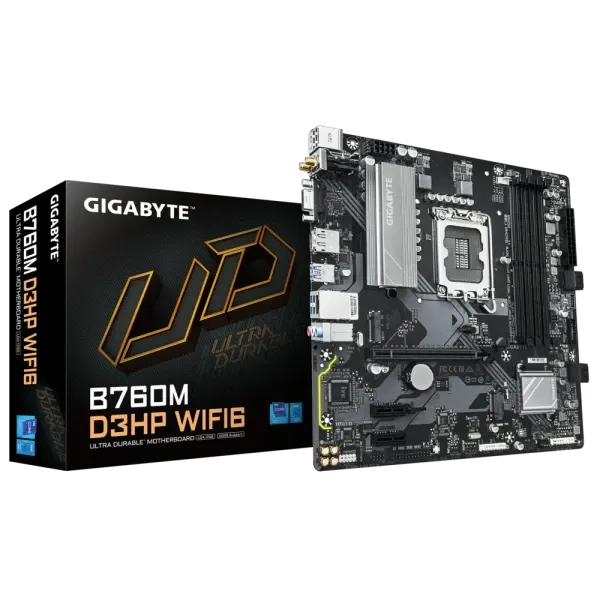 Maticna ploca 1700 Gigabyte B760M D3HP WIFI6 DDR5 VGA/HDMI/DP/M.2 Slika 1