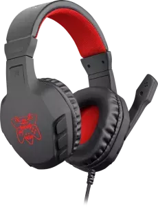 Slušalice sa mikrofonom Defender Cujo crno crvene Slika 3