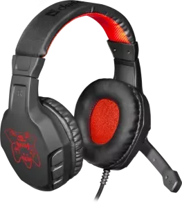 Slušalice sa mikrofonom Defender Cujo crno crvene Slika 2