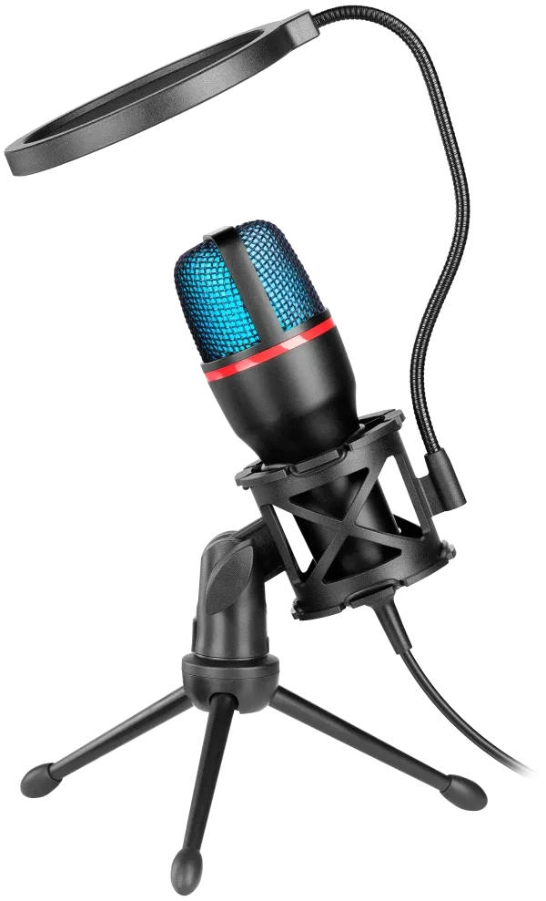 Gaming stream mikrofon Defender Forte GMC 300 3.5mm 1.5m kabl ljubicasti Slika 3