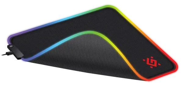 Podloga Gaming Defender Black L Light Slika 3