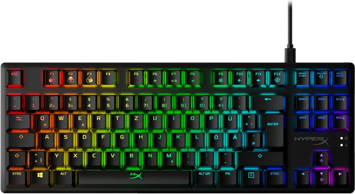 Gaming tastatura HyperX Alloy Origins Core HX crveno/crna 4P5P3AD Slika 1