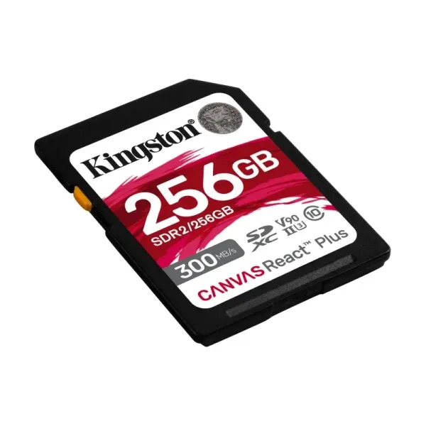 SD Card 256GB Kingston Canvas React Plus SDR2/256GB Slika 2