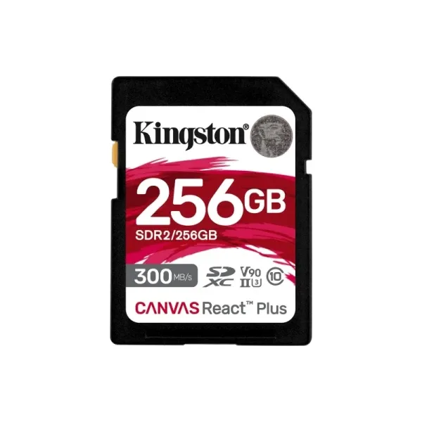 SD Card 256GB Kingston Canvas React Plus SDR2/256GB Slika 1