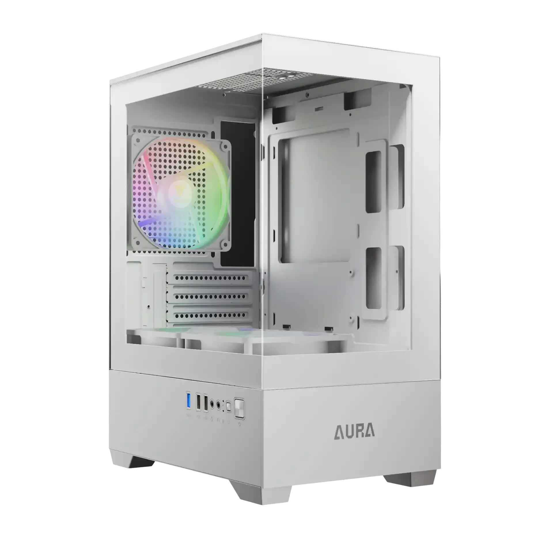 Kućište Gamdias Aura GC9M ARGB Belo Slika 1