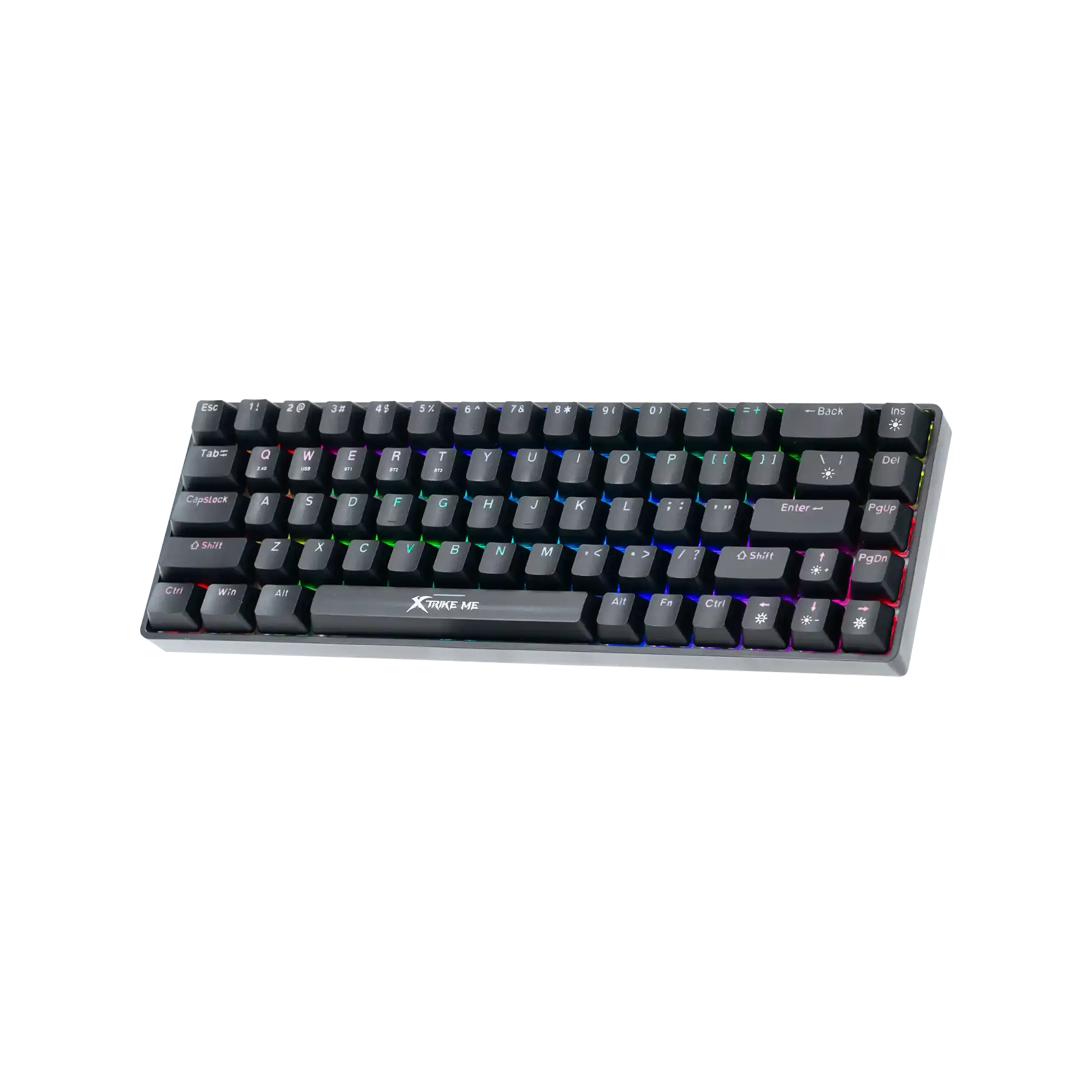 Mehanička bežična tastatura XTRIKEME GK994W BK ARGB Slika 1