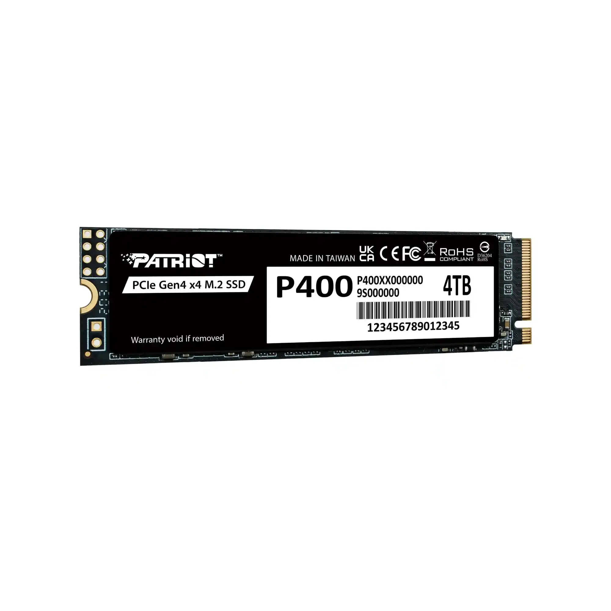 SSD M.2 NVMe 4TB Patriot 7000MBS/4800MBS P400LP4KGM28H Slika 2