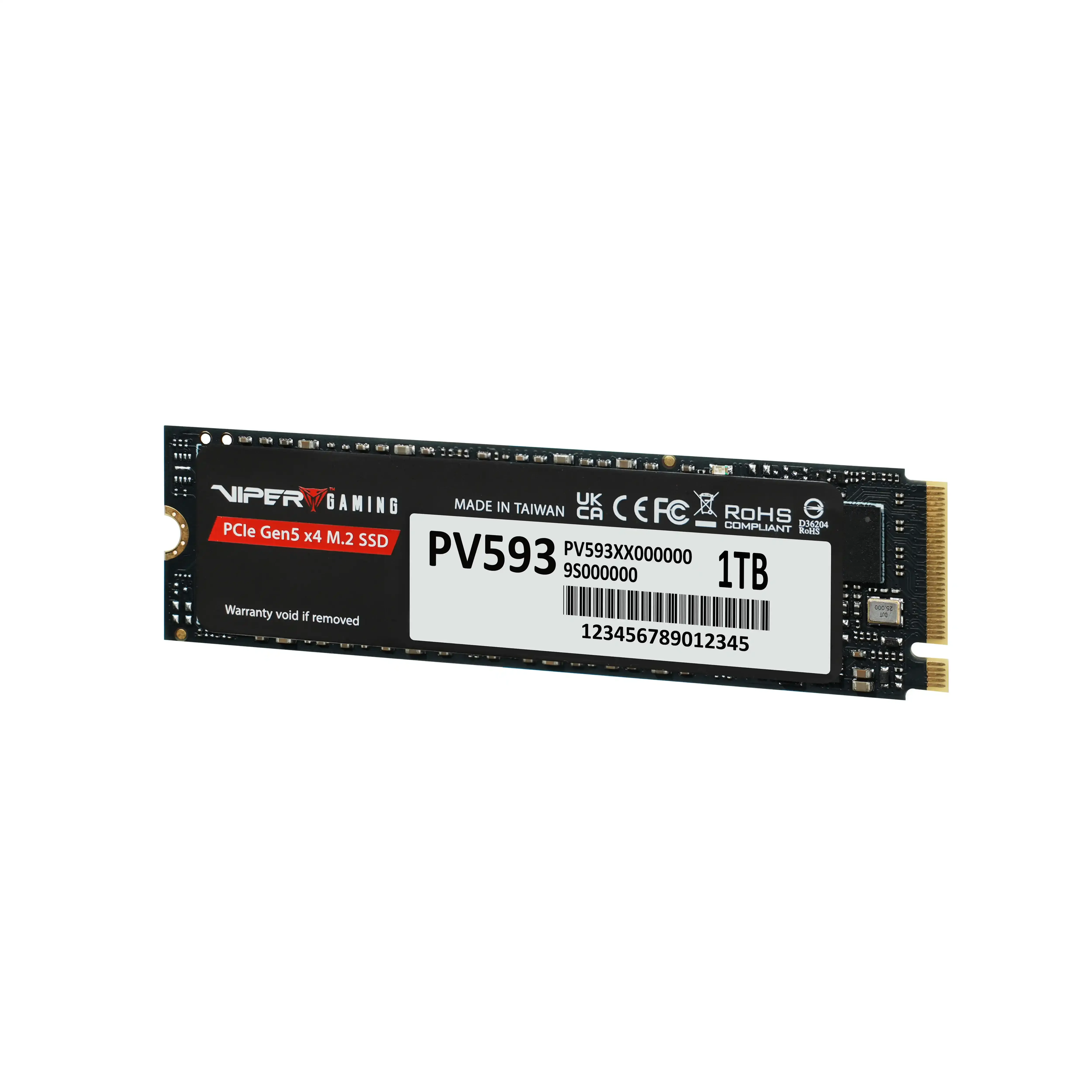 SSD M.2 NVMe 1TB Gen 5.0 Patriot PV593 14000MBs/13000MBs PV593P1TBM28H Slika 3