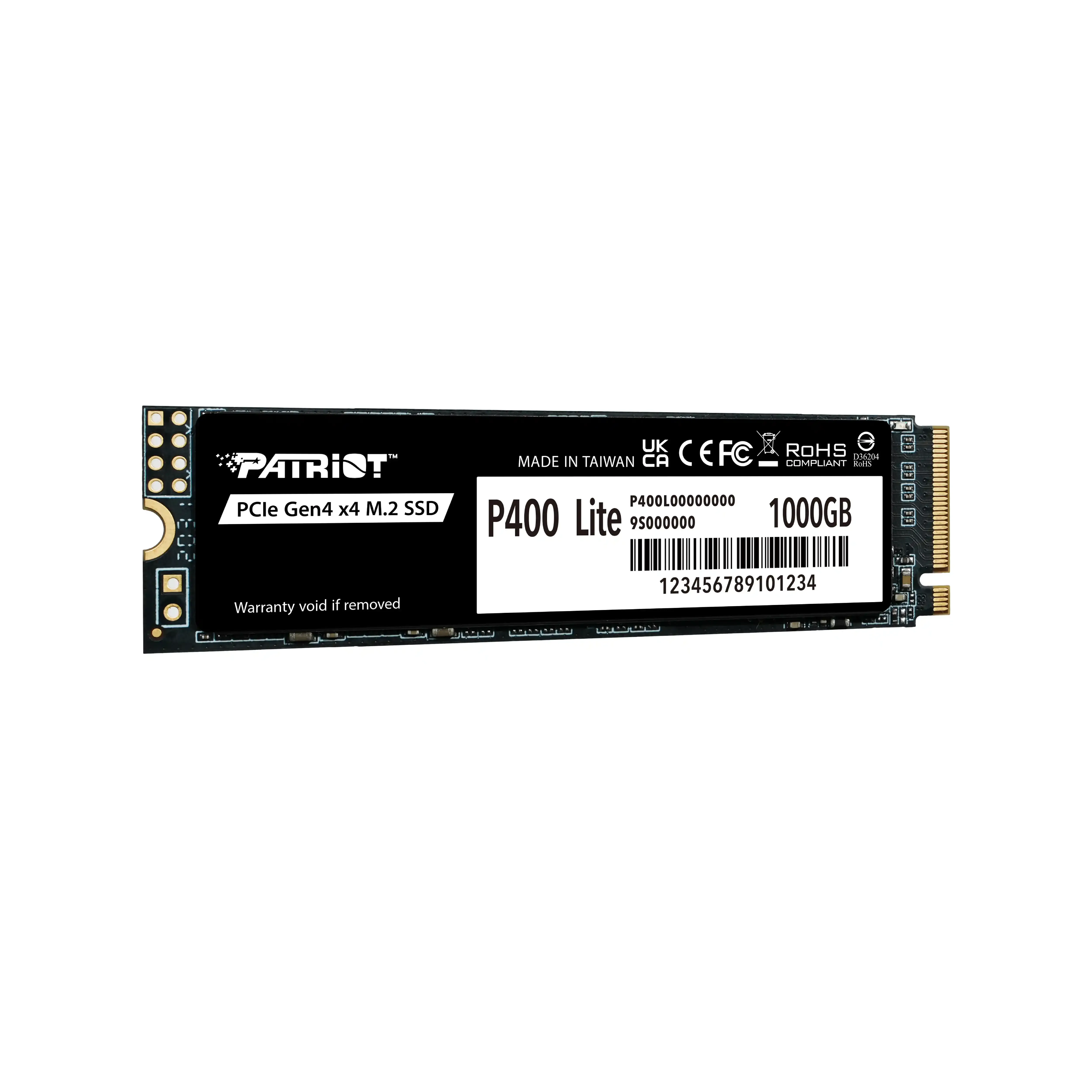 SSD M.2 NVMe 1TB Patriot 3500MBS/2700MBS P400LP1KGM28H Slika 4