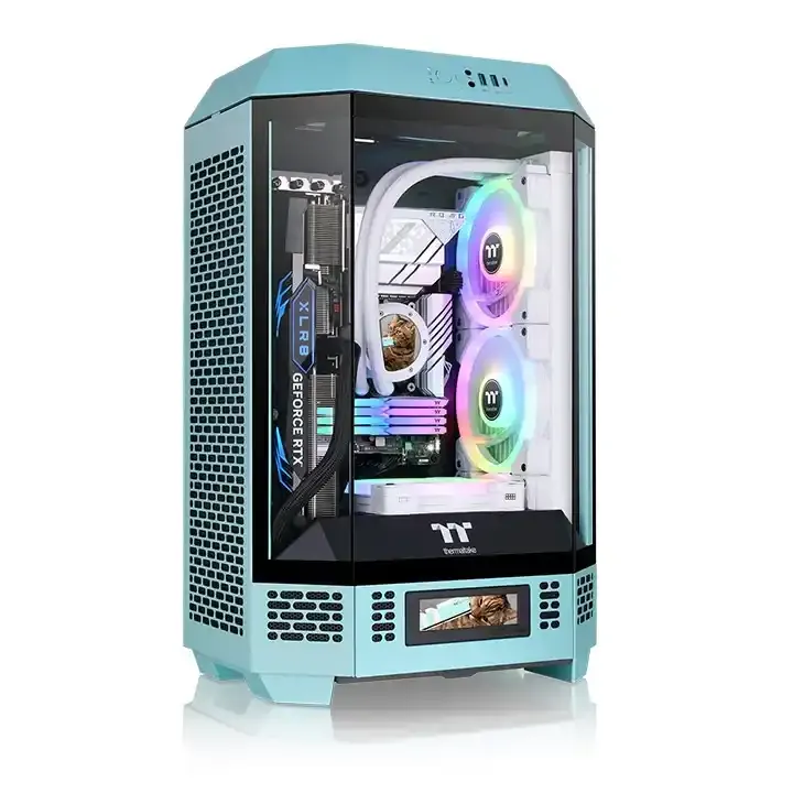 Kućište ThermalTake The Tower 300 Turquoise Slika 1