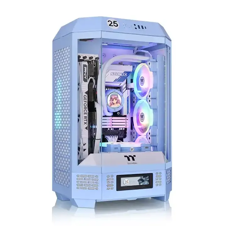 Kućište ThermalTake The Tower 300 Hydrangea blue Slika 1