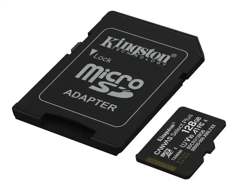 Micro SD Card 128GB Kingston + SD adapter SDCS3/128GB class 10 Slika 2