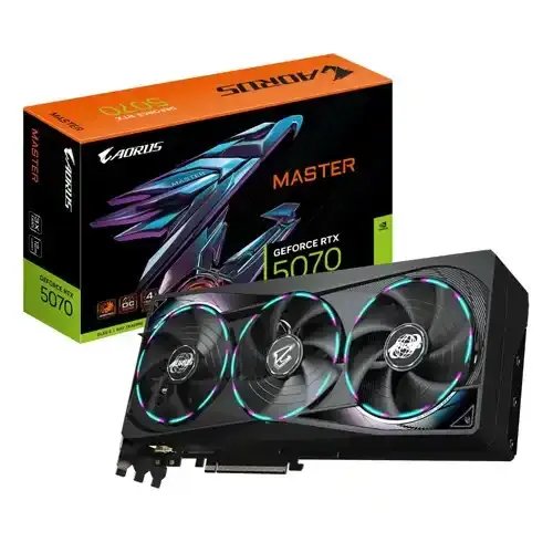 Grafička karta Gigabyte GeForce RTX 5070 Master GV5070AORUS M-12GD 12GB GDDR7 Slika 1