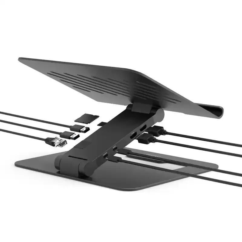 Postolje za Laptop sa docking stanicom Port Designs 2 X 4K USB-C 7 85W Slika 4