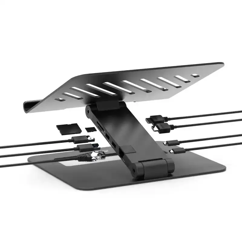 Postolje za Laptop sa docking stanicom Port Designs 2 X 4K USB-C 7 85W Slika 3