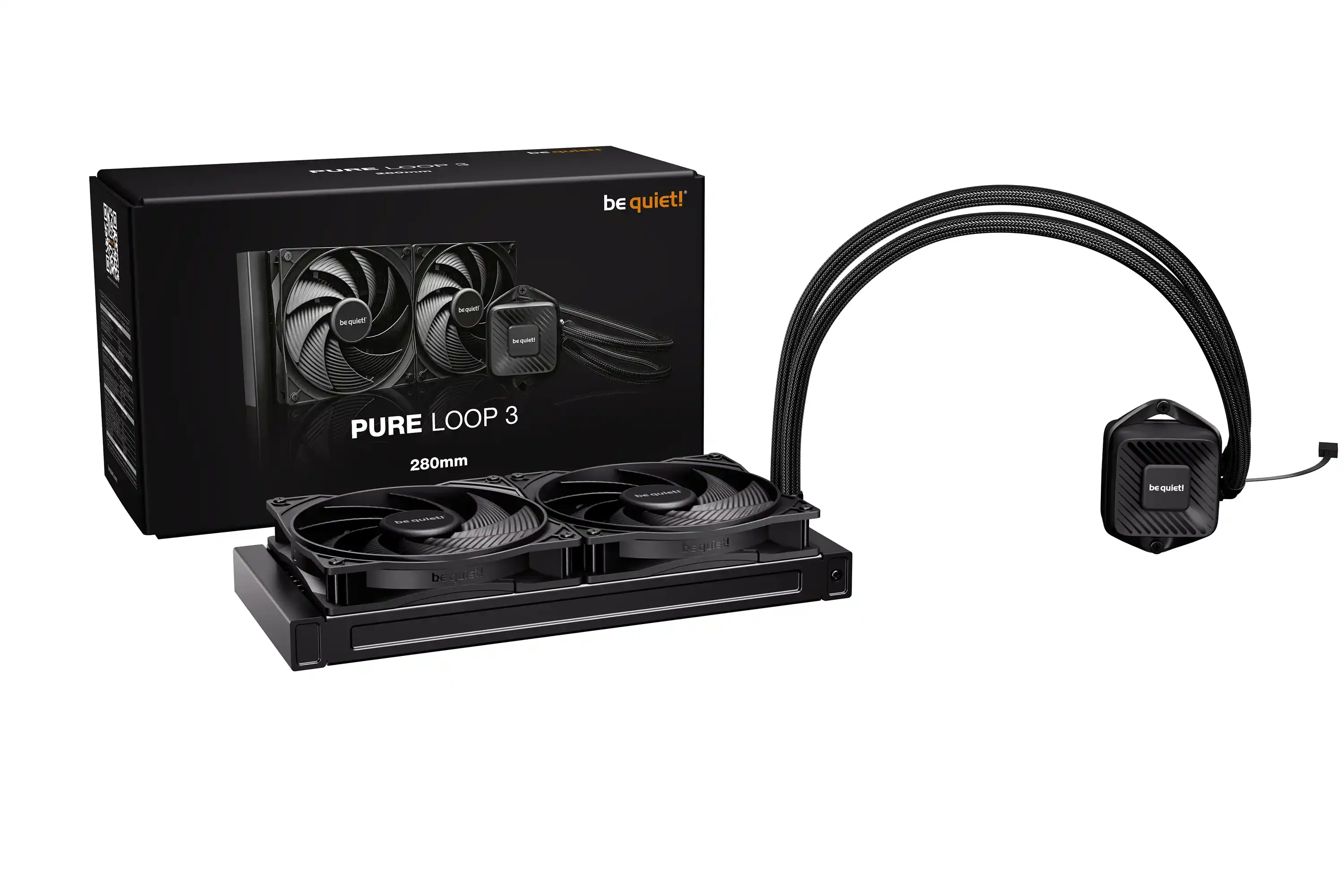 CPU vodeno hladjenje Be Quiet Pure Loop 3 280mm BW028EU (AM4/AM5/1851/1700/1200/1151/1150) Slika 1