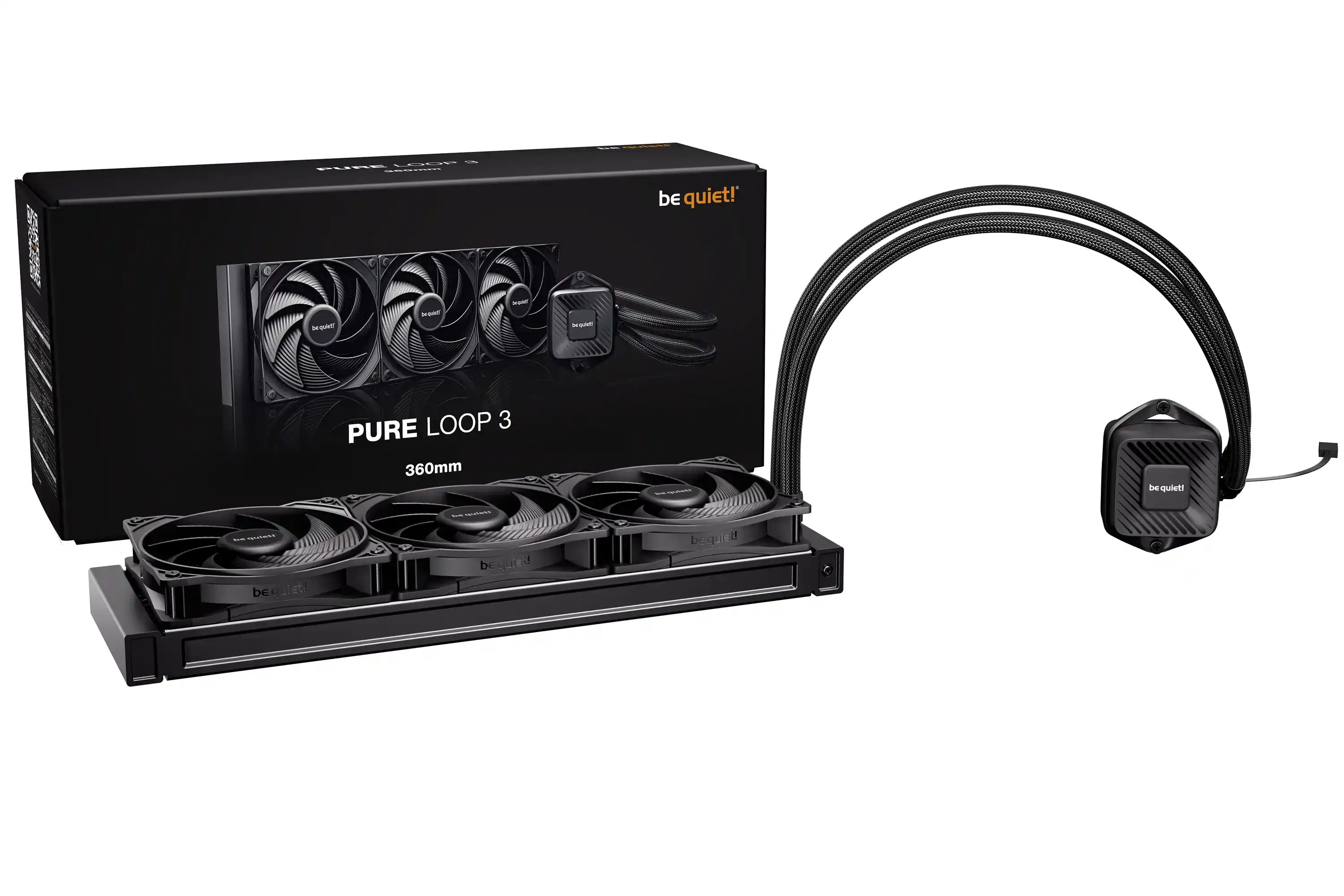 CPU vodeno hladjenje Be Quiet Pure Loop 3 360mm BW029EU (AM4/AM5/1851/1700/1200/1151/1150) Slika 1