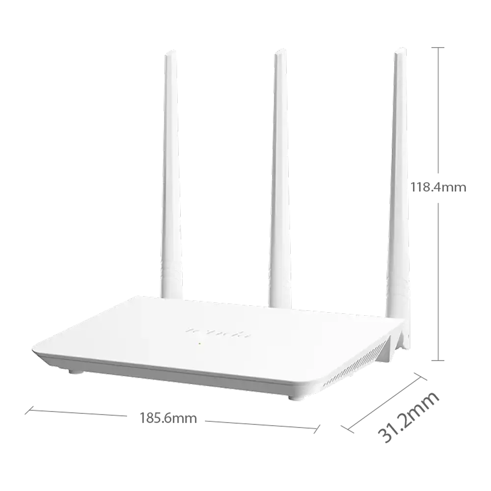 Wireless Router Tenda AC3 AC750Mbps/ext3x5dBi/2,4-5GHz/4xLAN/WAN Slika 2