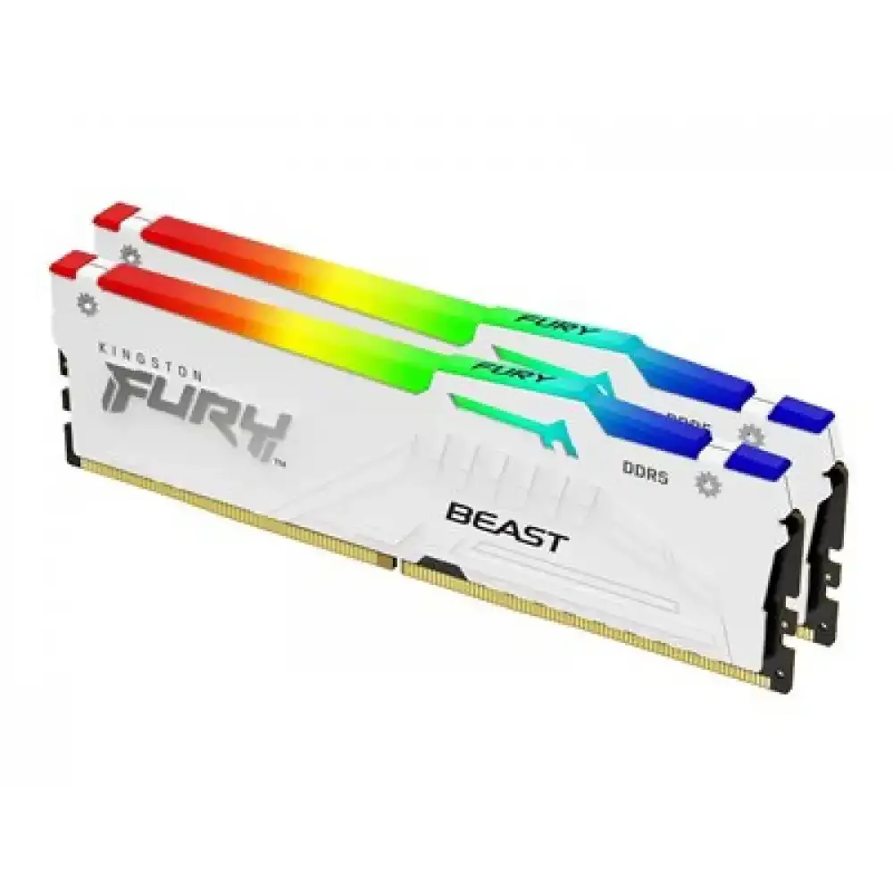 Memorija DDR5 32GB (2x16GB) 6000MHz Kingston Fury Beast RGB KF560C36BWE2AK2-32 Slika 1