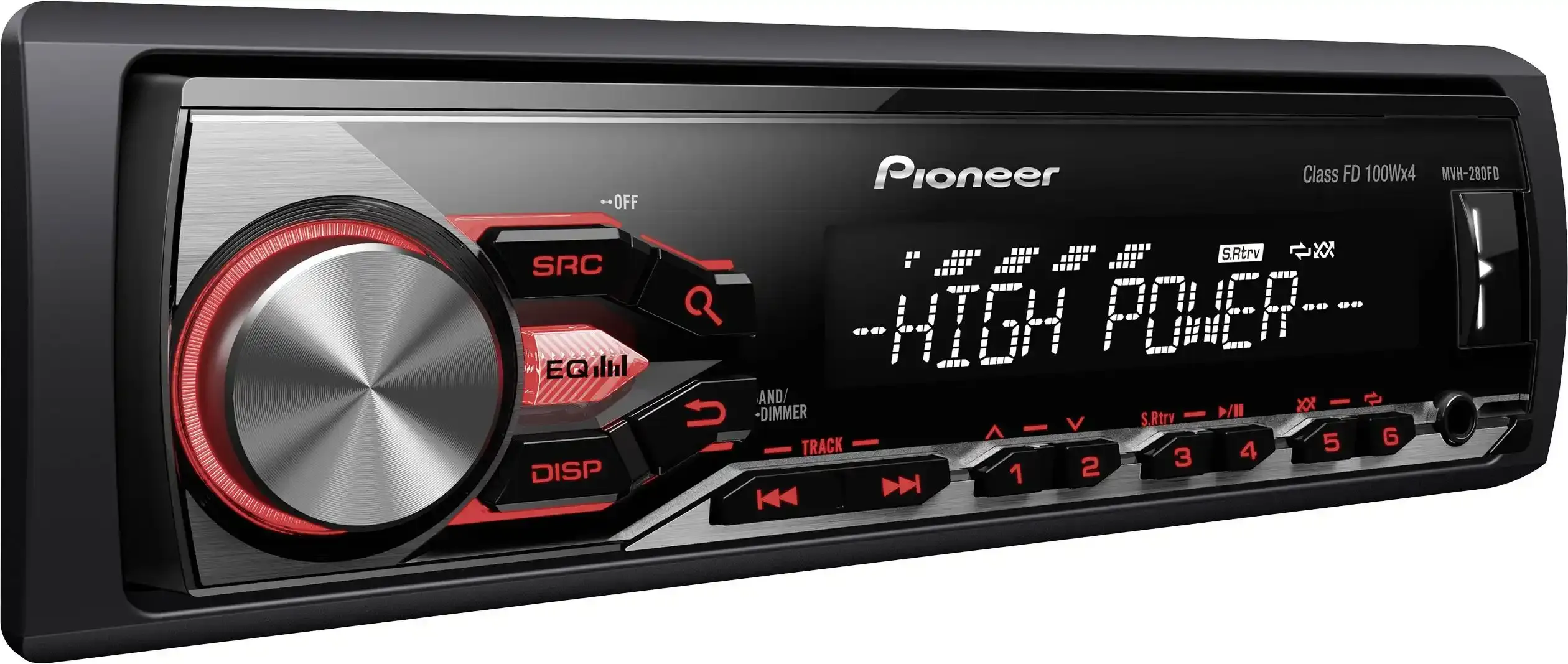 Auto radio Pioneer MVH-280FD 4x100W Slika 1